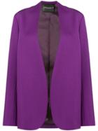 Erika Cavallini Classic Fitted Blazer - Purple