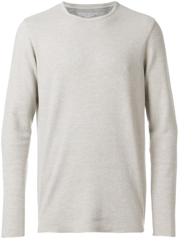 Majestic Filatures Long Sleeve Sweater - Nude & Neutrals