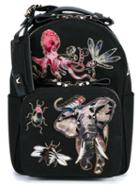 Valentino Garavani Mini Backpack With Fantastic Animals Embroidery