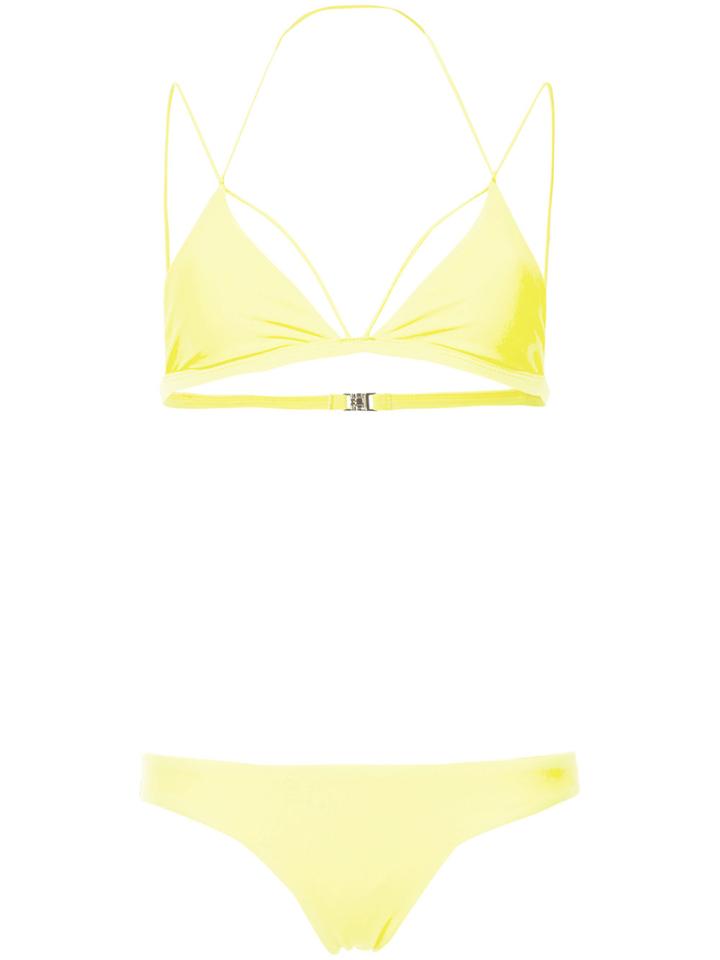 Dion Lee Triangle Bikini Set - Yellow & Orange