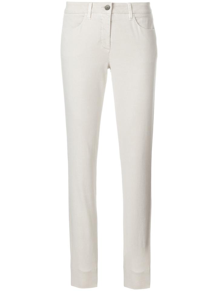 Luisa Cerano Skinny Ankle Grazer Trousers - Nude & Neutrals