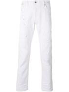 Diesel - Cropped Slatter Jeans - Men - Cotton/spandex/elastane - 33, White, Cotton/spandex/elastane
