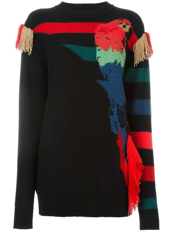 Sonia Rykiel Parrot Intarsia Sweater