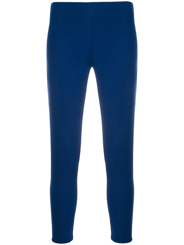 Joseph Cropped Skinny Trousers - Blue