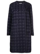 Comme Des Garçons Noir Kei Ninomiya Houndstooth Double-breasted Coat -