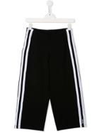 Dkny Kids Contrast Side Stripe Trousers - Black