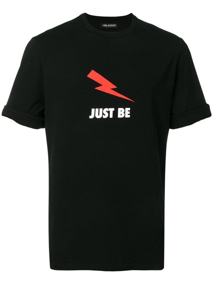 Neil Barrett Lighting Bolt T-shirt - Black