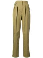 Golden Goose Deluxe Brand Simple Trousers - Green