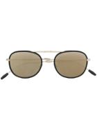 Giorgio Armani Round Frame Sunglasses - Black