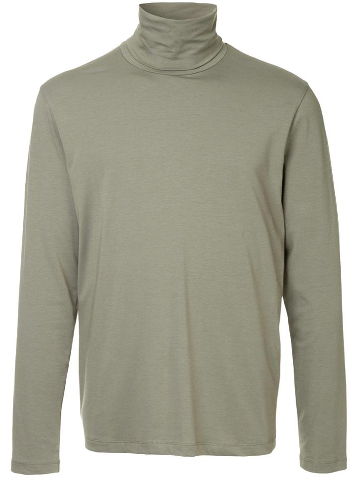 Jil Sander Fitted Turtleneck Pullover - Green