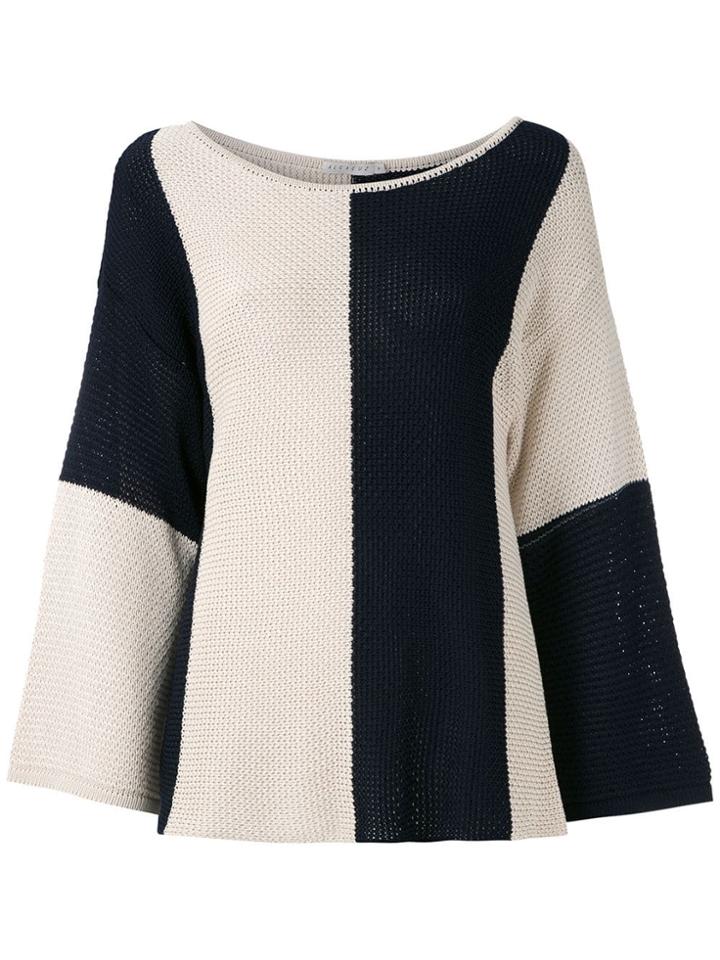 Alcaçuz Noriko Jacquard Knit Blouse - Multicolour