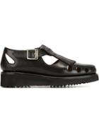 Grenson Ethel Sandals, Women's, Size: 4, Black, Rubber/calf Leather/leather