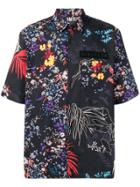 Diesel Shirt With Velcro Tape - Black