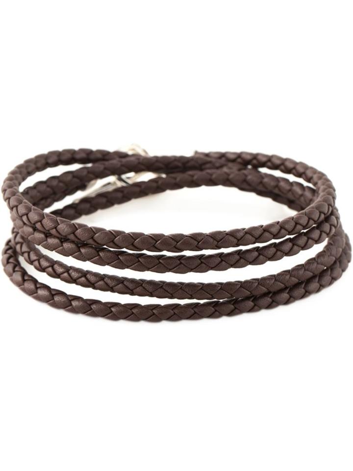 Shaun Leane 'signature Tusk' Wrap Bracelet, Adult Unisex, Brown