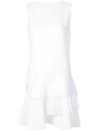 Victoria Victoria Beckham Frill Detail Dress - White