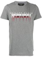 Philipp Plein Slim-fit Statement T-shirt - Grey