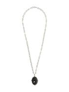 Gemco Quartz Stone Fine Necklace - Black