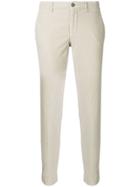 Berwich Corduroy Slim Trousers - Neutrals