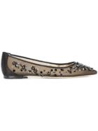 Jimmy Choo Romy Flat Ballerinas - Black