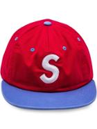 Supreme Washed S Logo 6 - Panel - Red