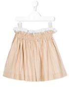 No21 Kids Star Print Full Skirt, Girl's, Size: 9 Yrs, Nude/neutrals