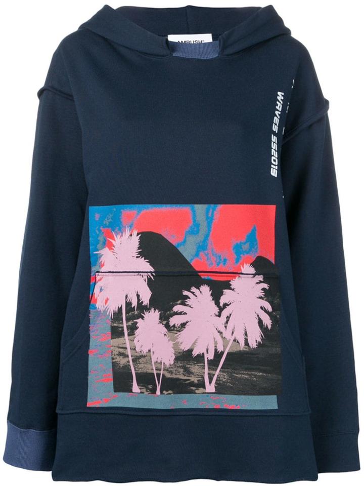 Ambush Oversized Hoodie - Blue