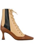 Manu Atelier Lace-up Ankle Boots - Brown
