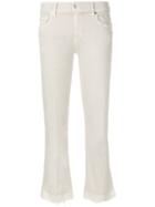 7 For All Mankind Cropped Jeans - Nude & Neutrals