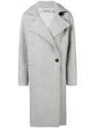 Sportmax Oversized Coat - Grey