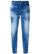 Glam Head Jeans - Women - Cotton/polyester/spandex/elastane - 42, Blue, Cotton/polyester/spandex/elastane, Dsquared2