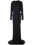 Stella Mccartney Full Length Dress, Women's, Size: 44, Blue, Viscose/acetate/spandex/elastane