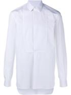 Maison Margiela Button Placket Shirt, Men's, Size: 42, White, Cotton