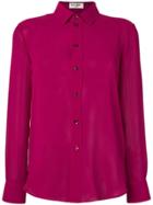 Saint Laurent Lightweight Long Sleeve Shirt - Pink