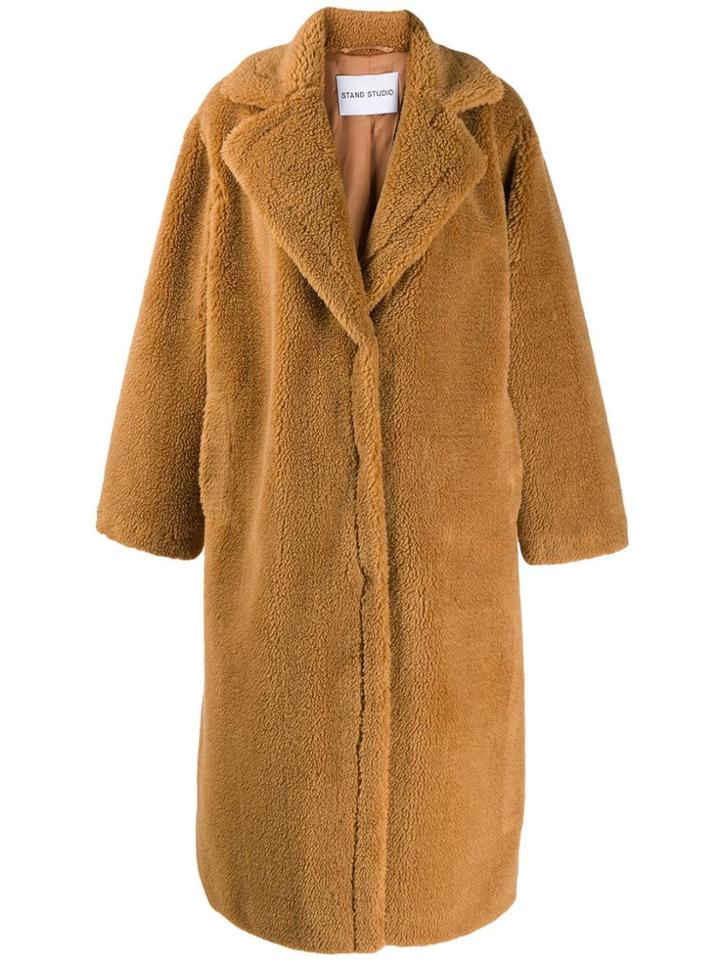 Stand Studio Oversized Maria Coat - Neutrals