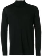 Transit High Neck Jumper - Black