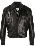 Versace Pre-owned Medusa Button Woven Jacket - Black