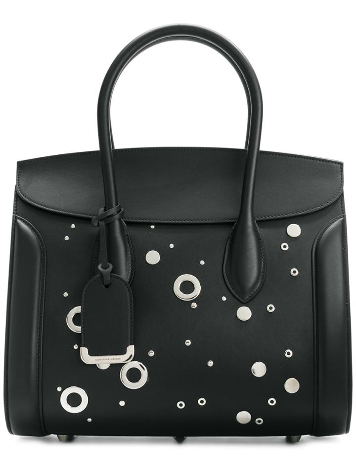 Alexander Mcqueen Heroine Tote Bag - Black