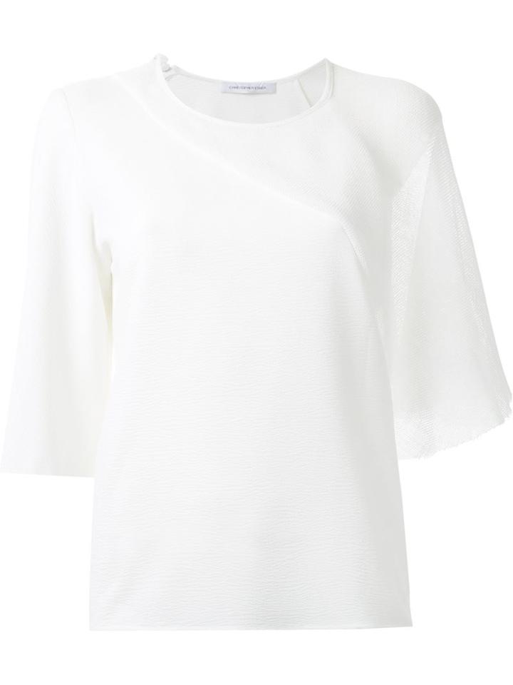 Christopher Esber Angled Drape Top