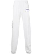 Local Authority Relaxed-fit Track Trousers - White