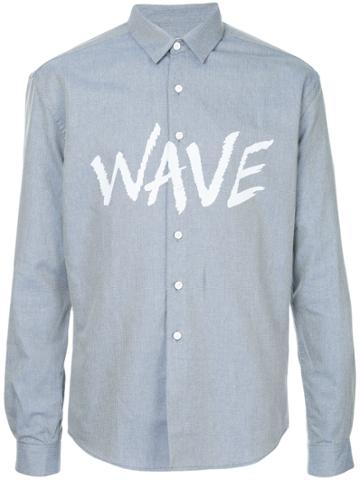 Geym Printed Shirt - Blue