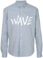 Geym Printed Shirt - Blue