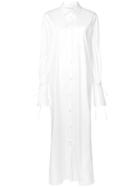 Carolina Herrera Long Shirt Dress - White