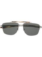 Brioni Top Bridge Sunglasses - Silver