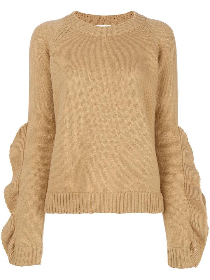 Red Valentino Crew Neck Jumper - Neutrals