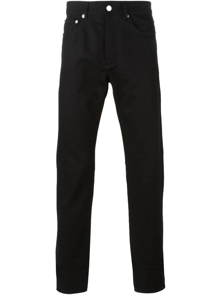 Givenchy Star Patch Jeans, Men's, Size: 33, Black, Cotton/polyester