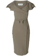 Chiara Boni La Petite Robe Belted Dress - Green