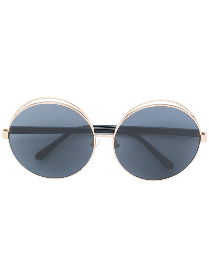 No21 Round Sunglasses - Black