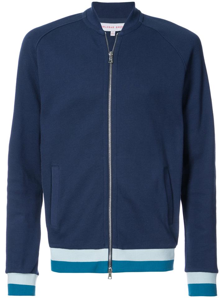 Orlebar Brown Zip Up Sweatshirt - Blue