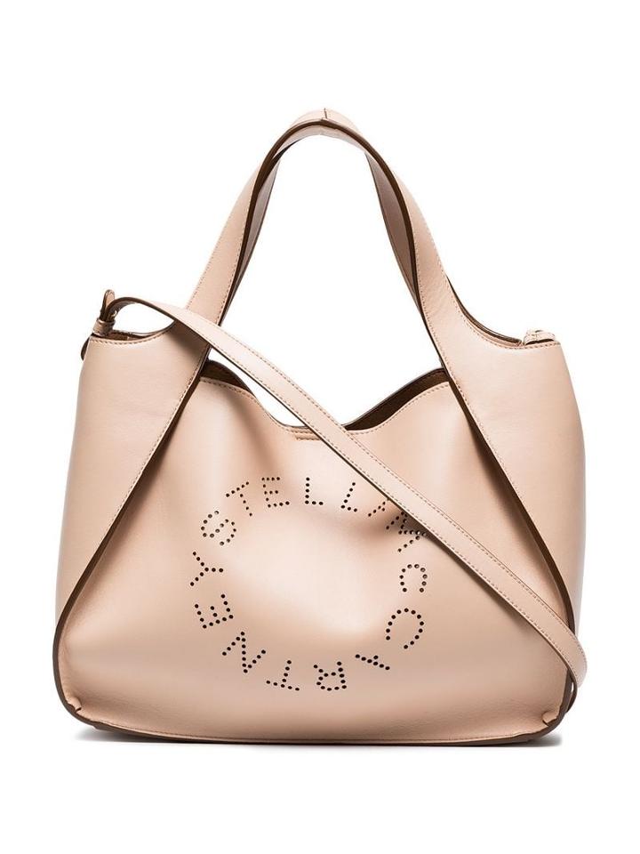 Stella Mccartney Beige Logo Tote Bag - Neutrals