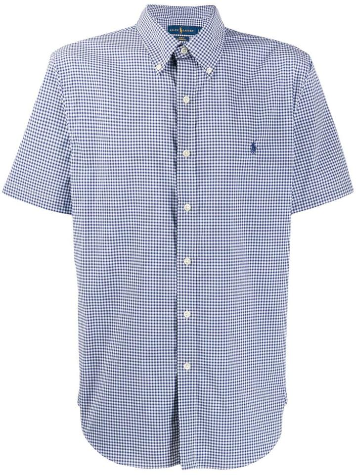 Polo Ralph Lauren Gingham Print Shirt - Blue